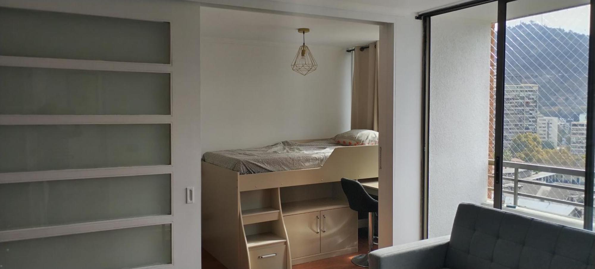 Apartamento Nuevo Full Equipado Metro Manuel Montt Santiago